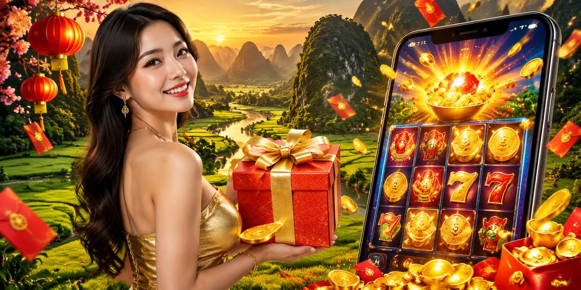 Người chơi thư giãn với slot game trực tuyến bên cạnh cảnh quan thiên nhiên Ninh Bình